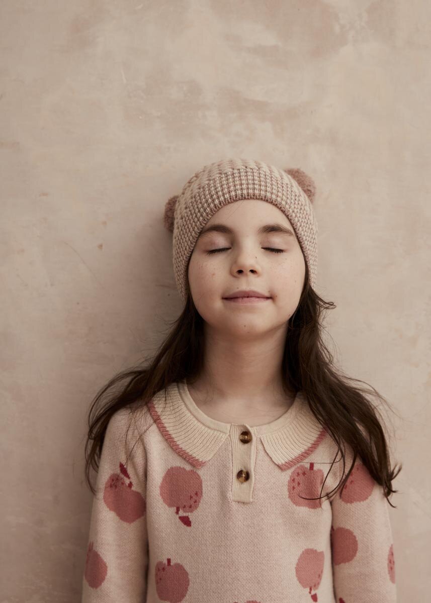 Fustani Alys me mollë rozë