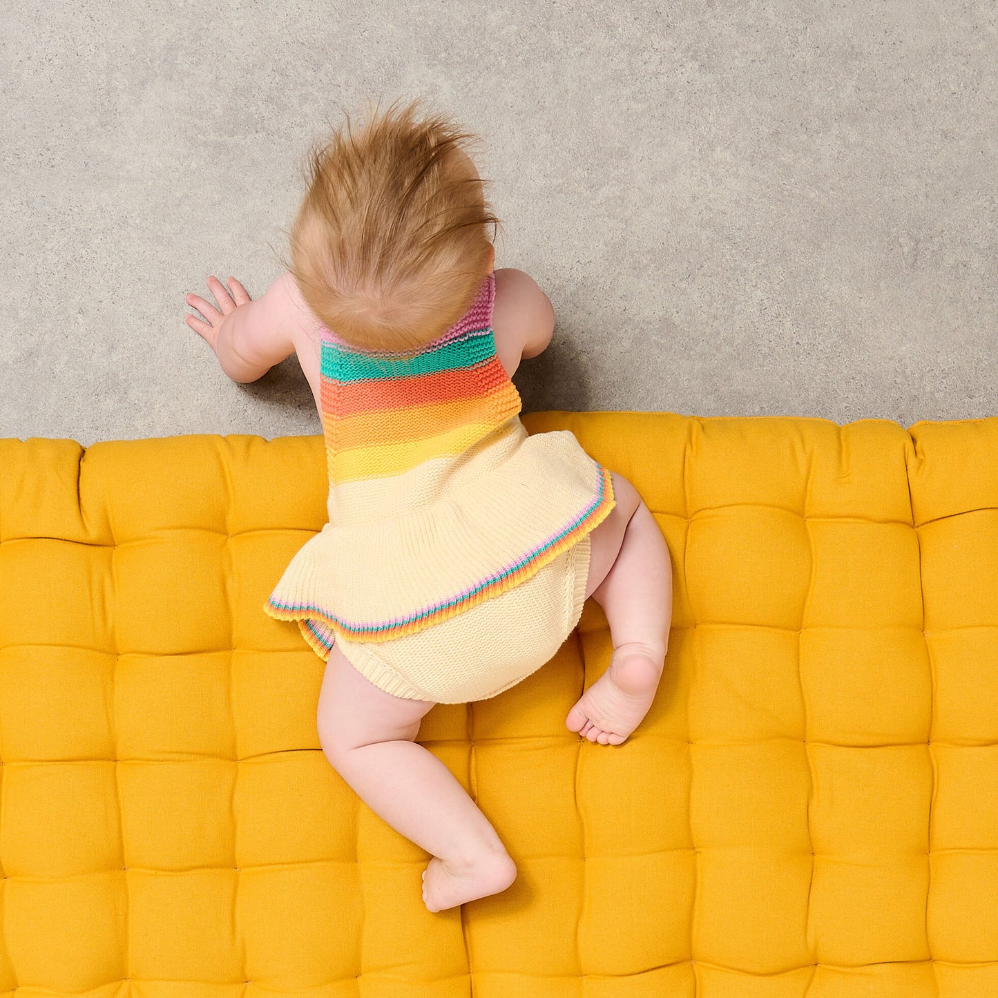 Kominoshe me vija Bubble Frill Rainbow