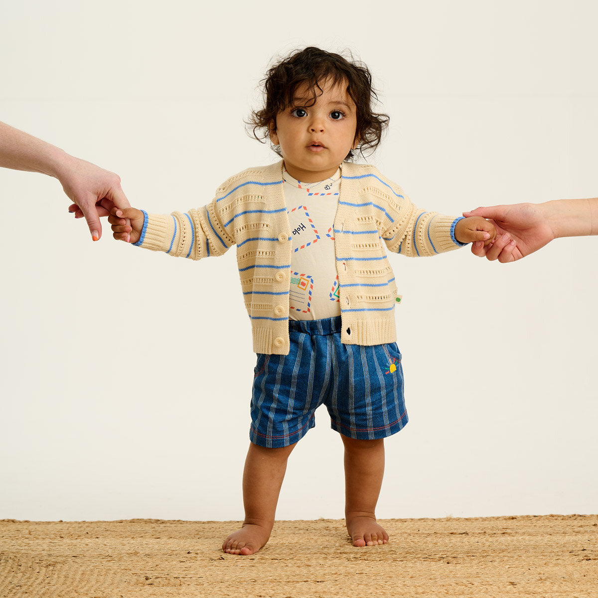 Pantallona MYKANOS Pinstripe Denim